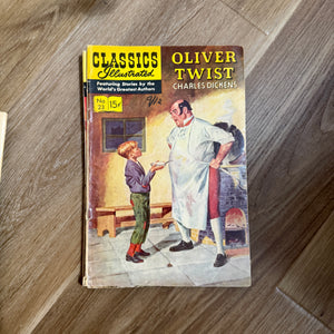 Classics Illustrated comic books