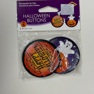 Halloween button pins