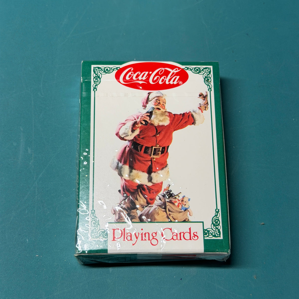 Santa Coca-Cola playing cards