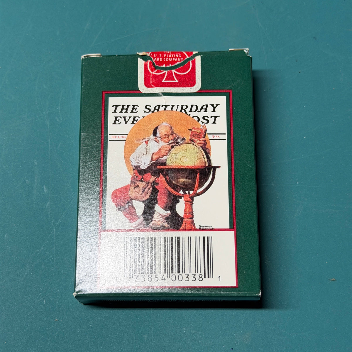 Santa Coca-Cola playing cards