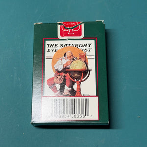 Santa Coca-Cola playing cards