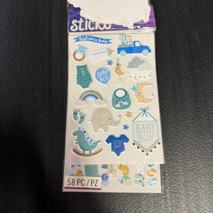 Baby boy stickers