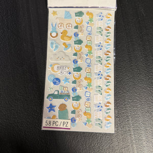 Baby boy stickers