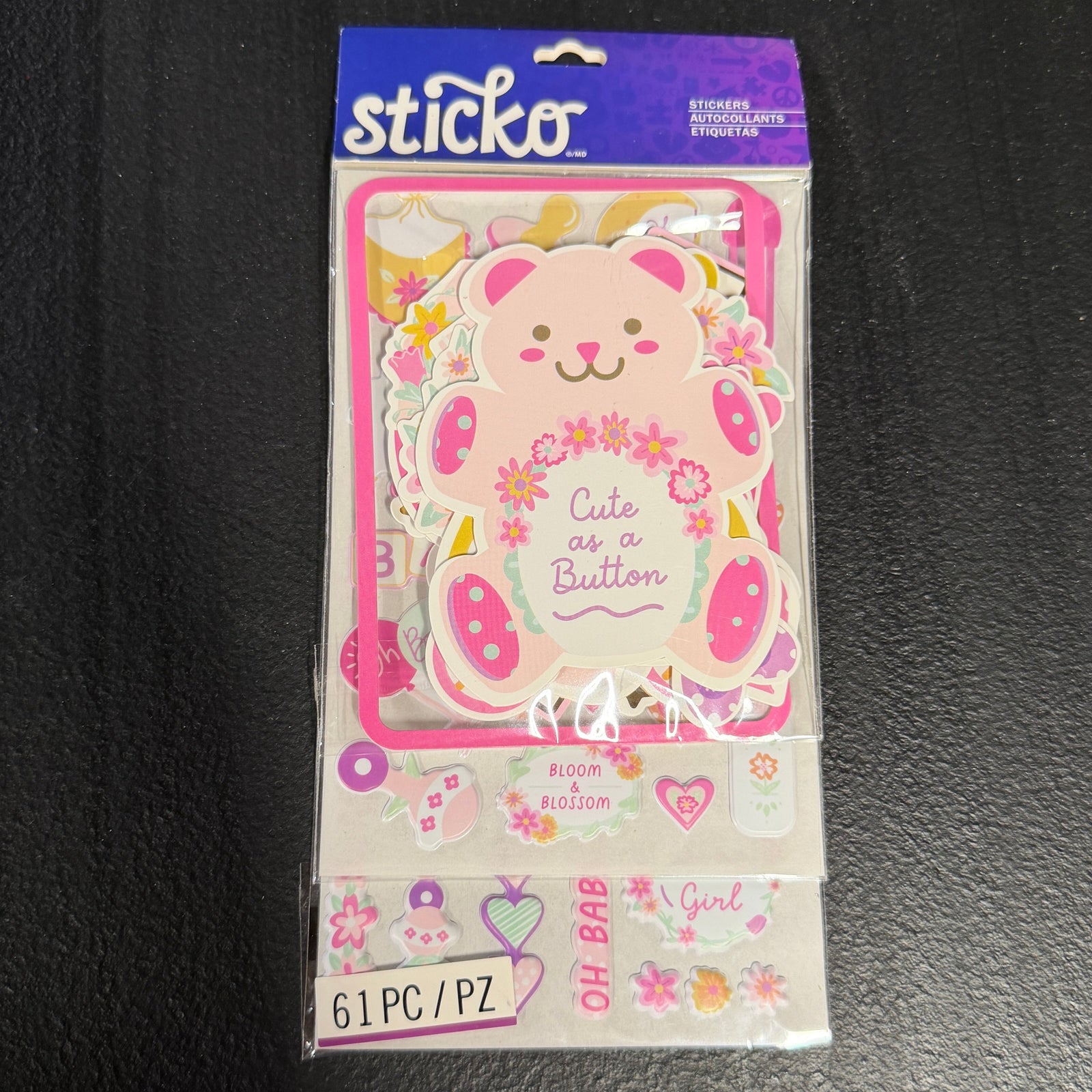 Baby girl stickers