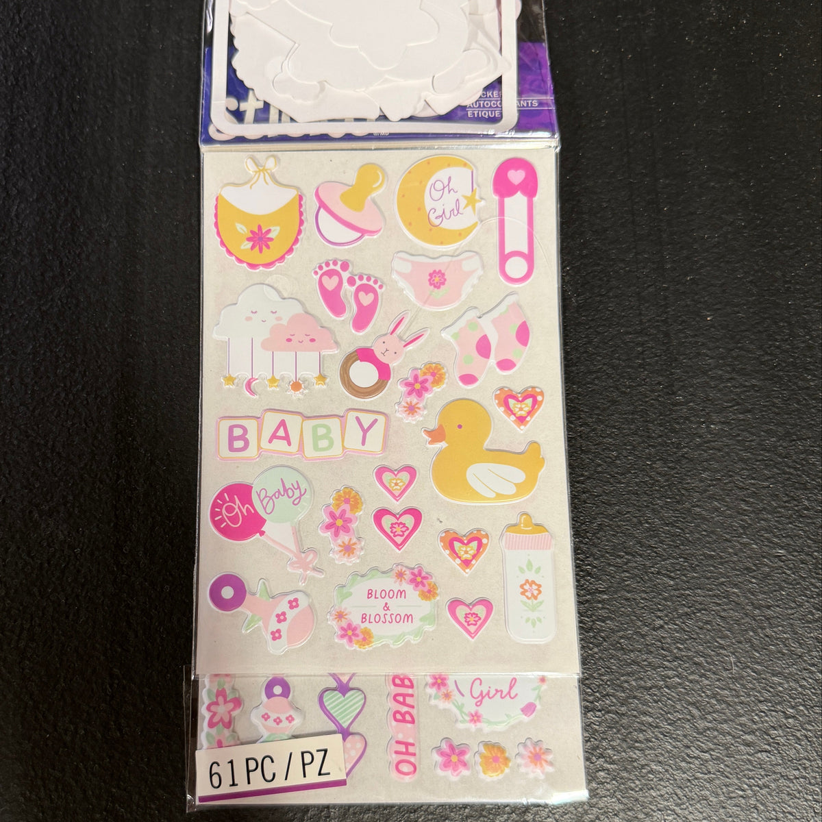 Baby girl stickers