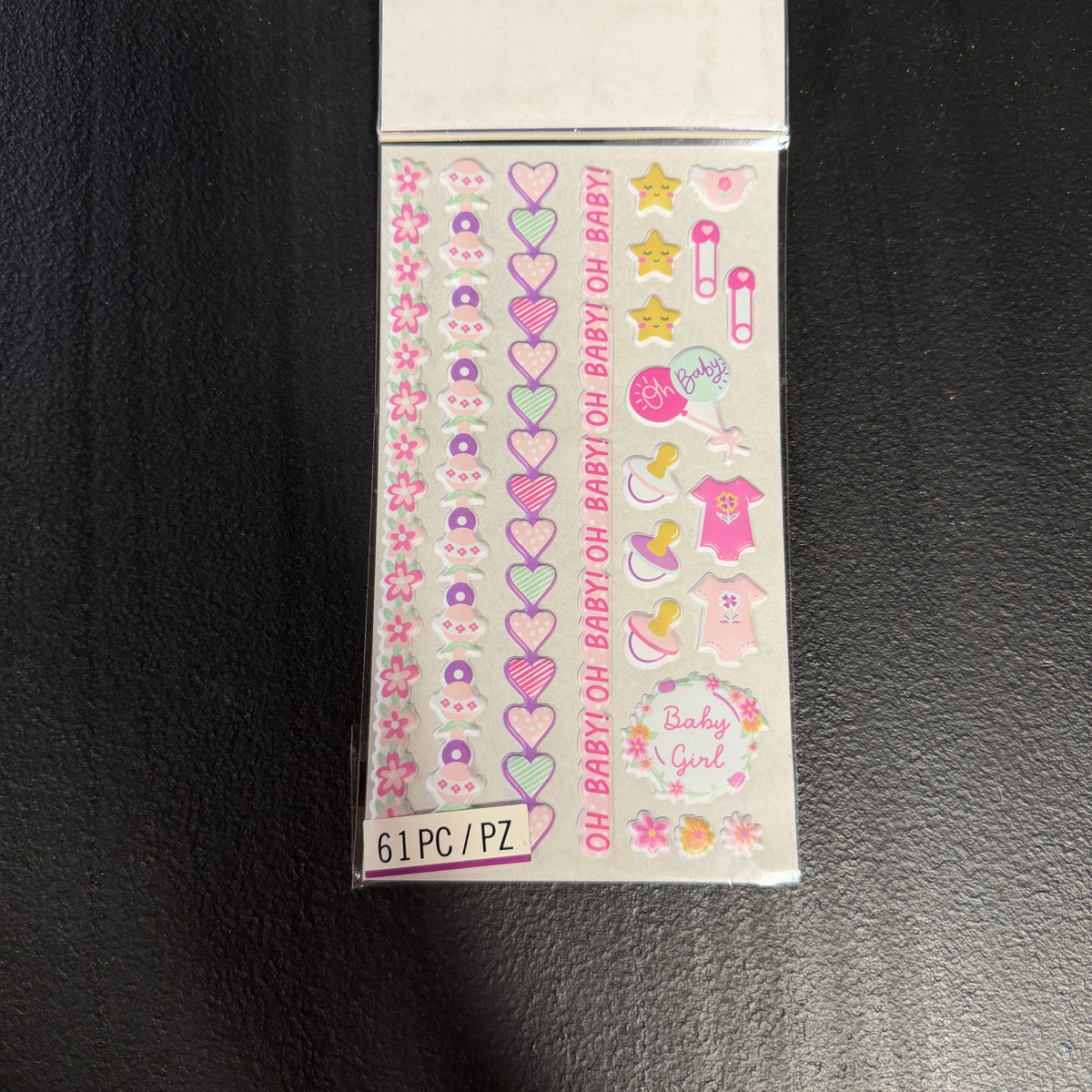Baby girl stickers
