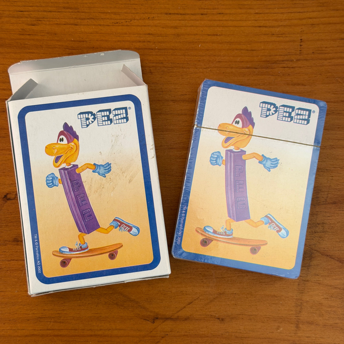 Pez playing card decks