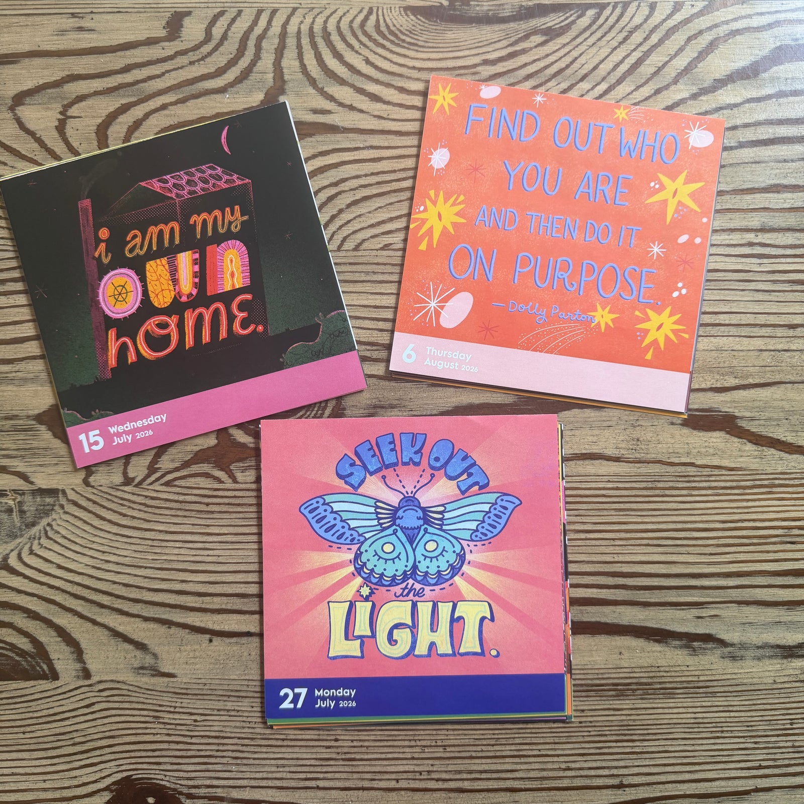 Positivity calendar sets - 20 pages
