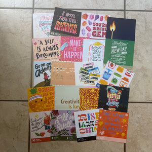 Positivity calendar sets - 20 pages