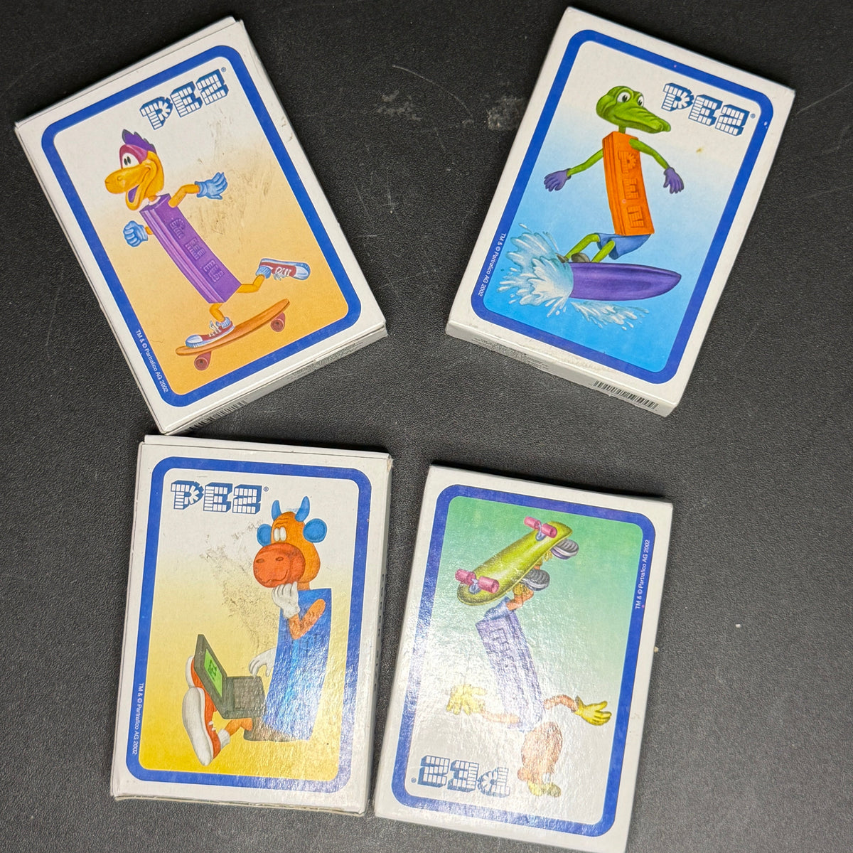Pez playing card decks
