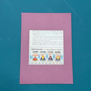 Vintage Ad cards