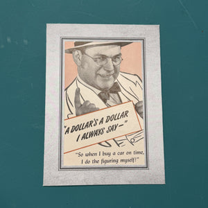 Vintage Ad cards