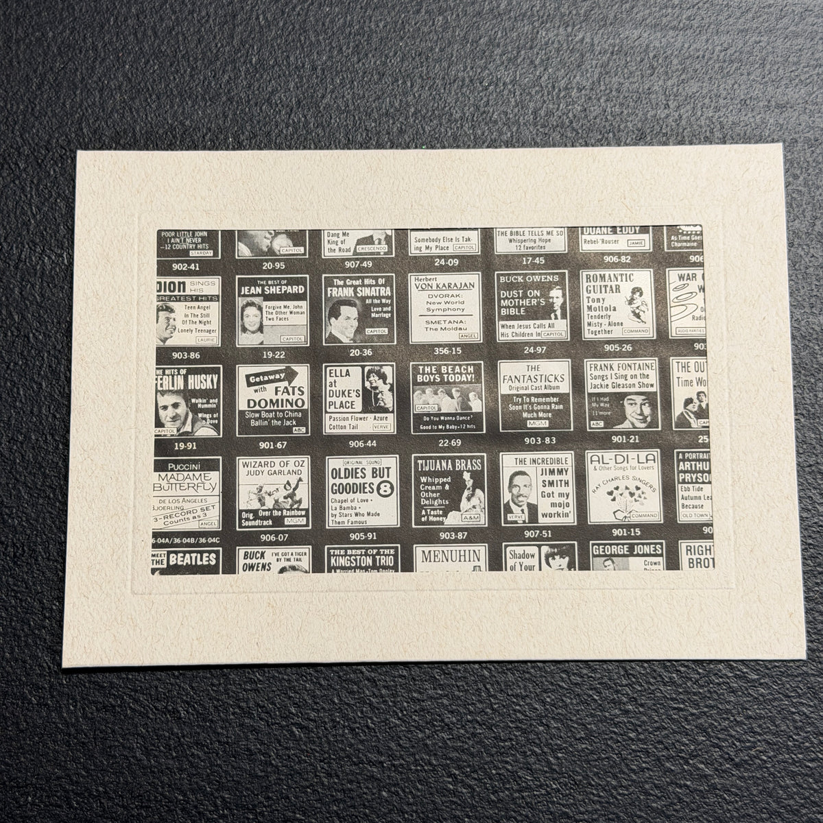 Vintage Ad cards