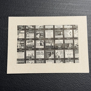 Vintage Ad cards