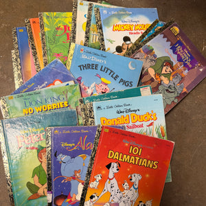 Little Golden books - fair to good