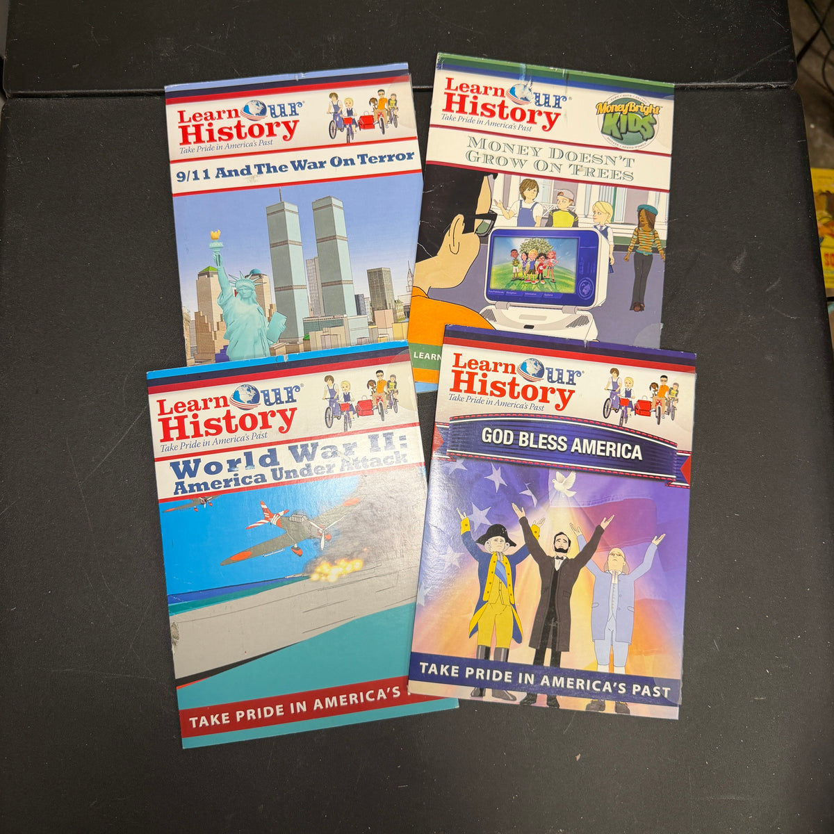 Learn Our History folders - 4 packs