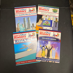 Learn Our History folders - 4 packs