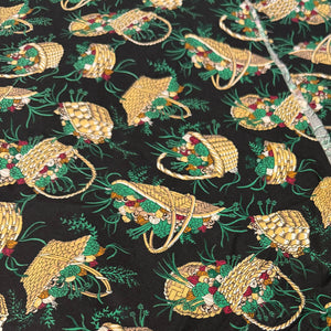 1994 Classic Cottons basket fabric - 1/4 yard