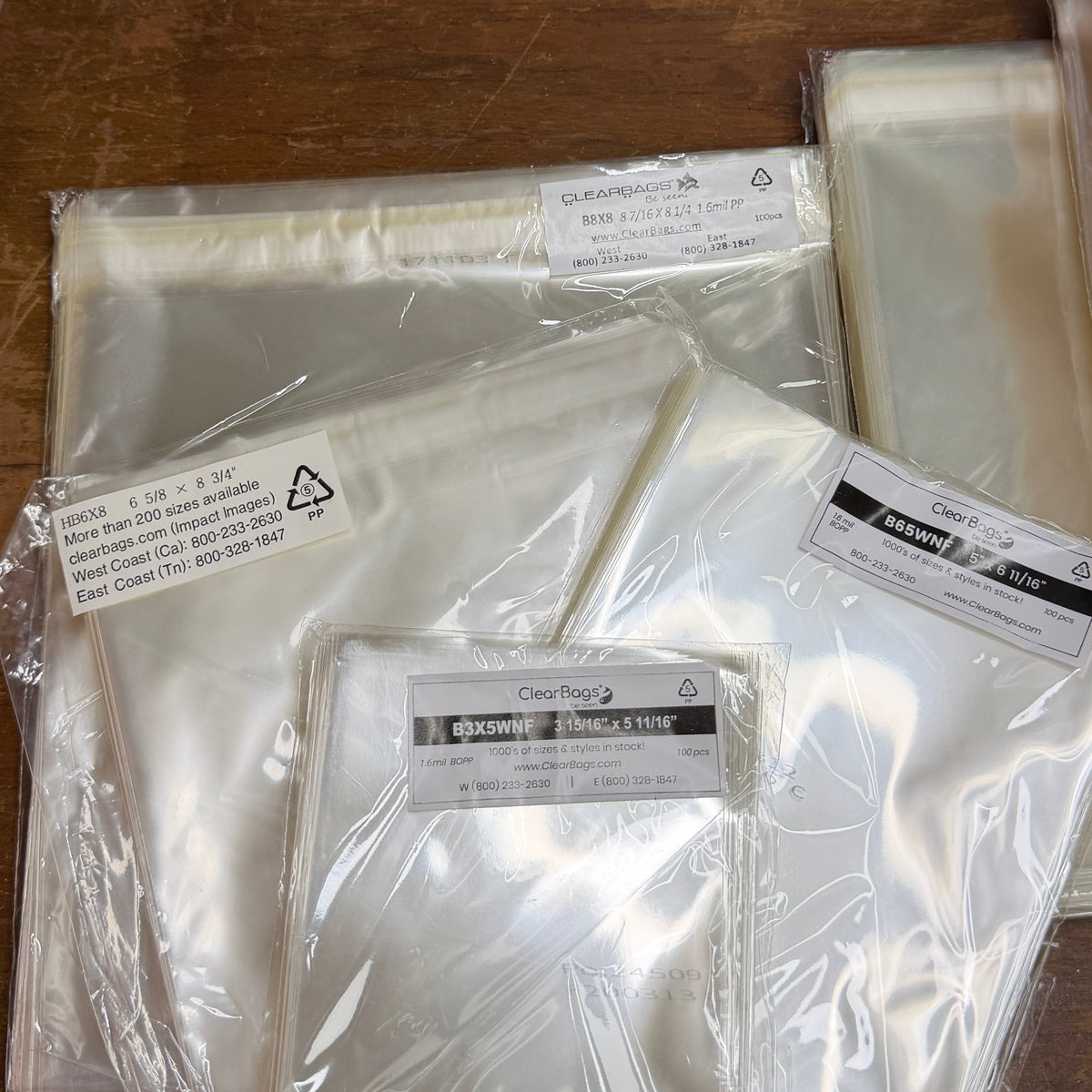 Plastic Sleeves/Bags