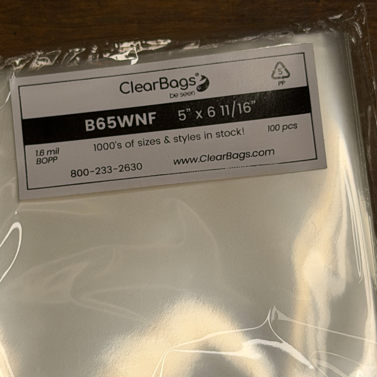Plastic Sleeves/Bags