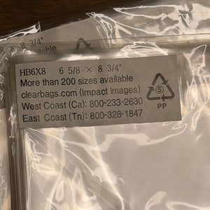 Plastic Sleeves/Bags