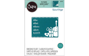 Embossing Folders - Brand New