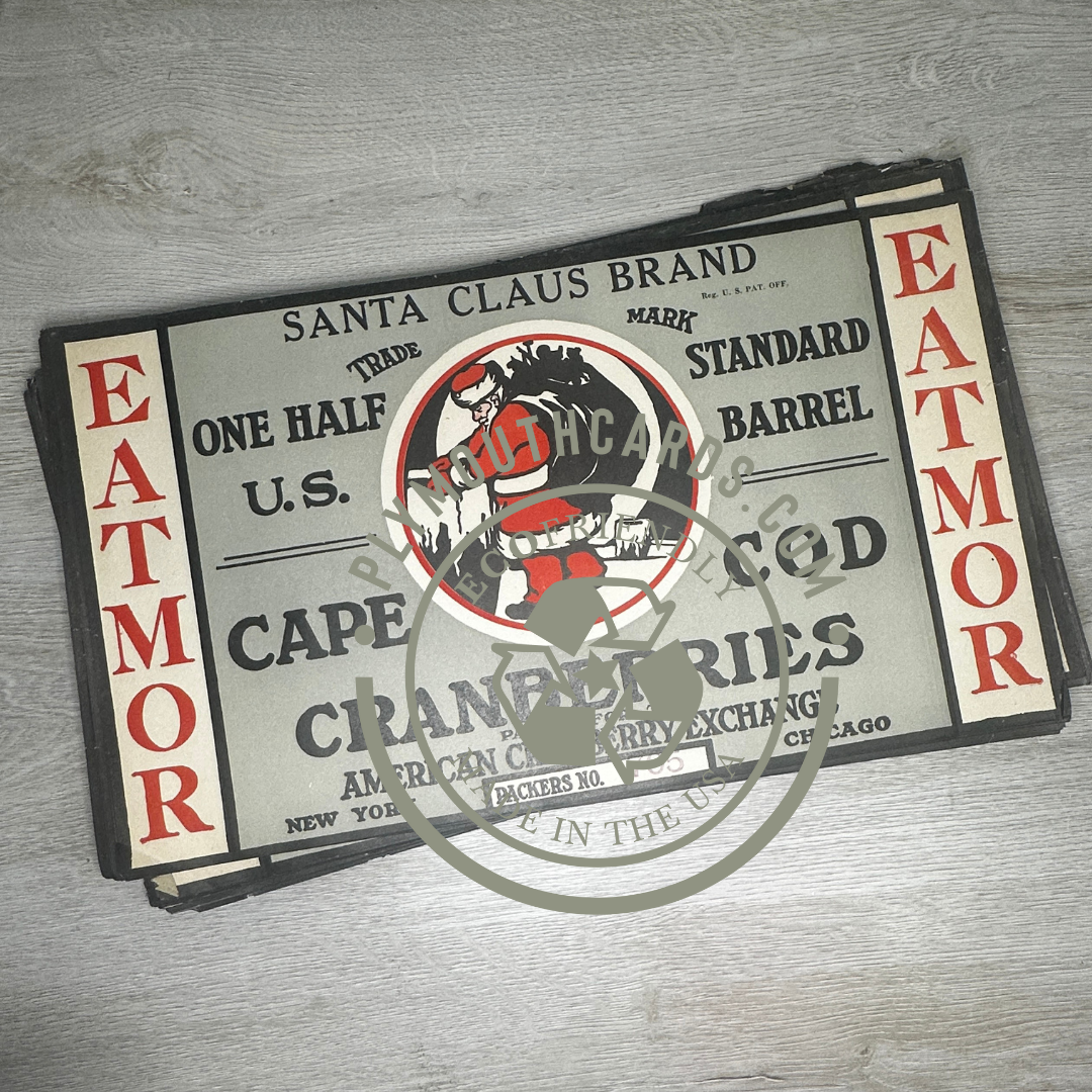 Cape Cod Cranberries crate labels
