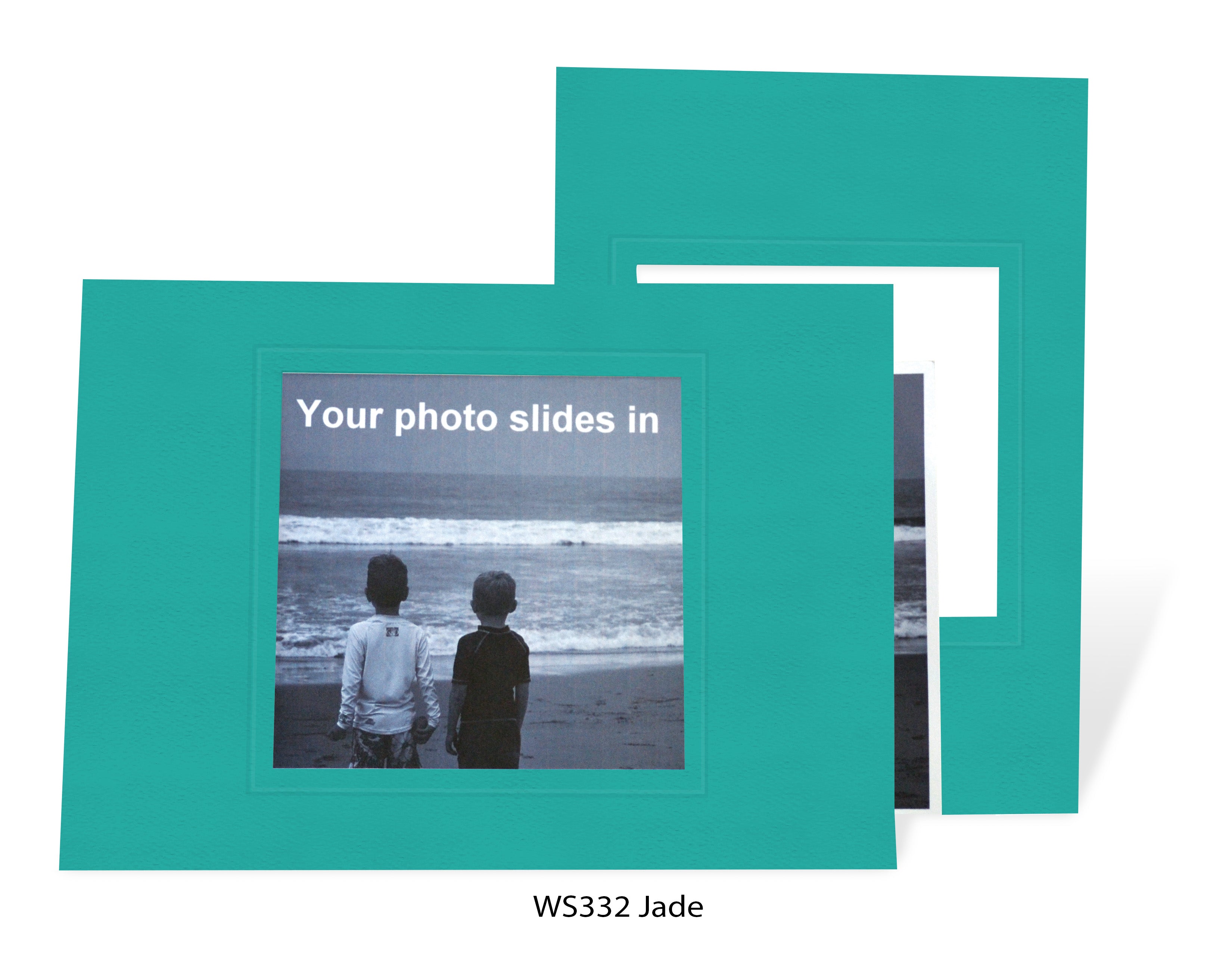 Jade Insert Note Card for 4x4 image #WS332 - Plymouth Cards