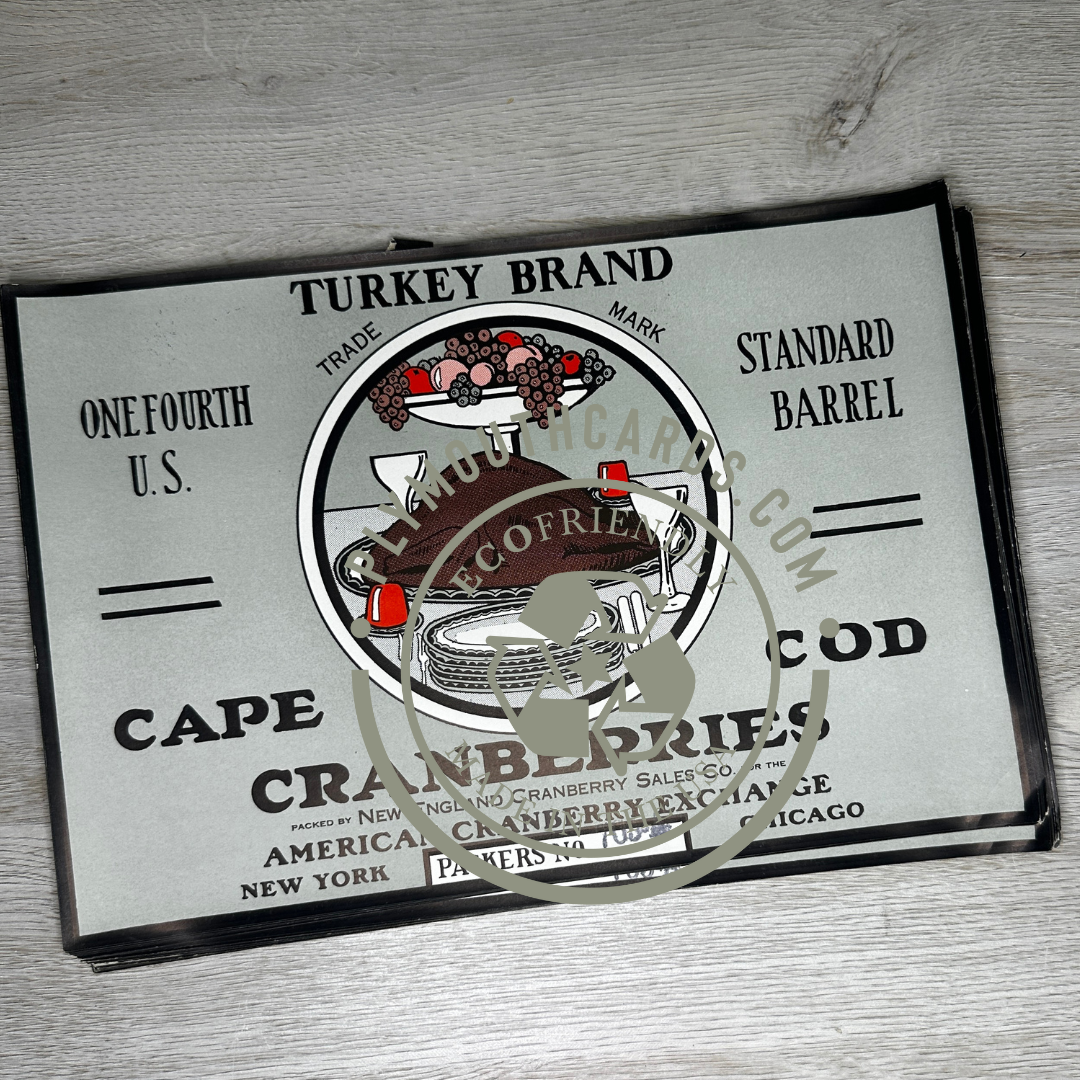 Cape Cod Cranberries crate labels