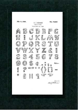 Teaching School patent cards