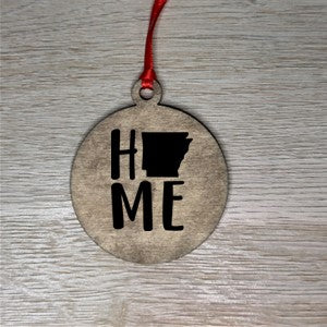 Home State Wooden Ornaments