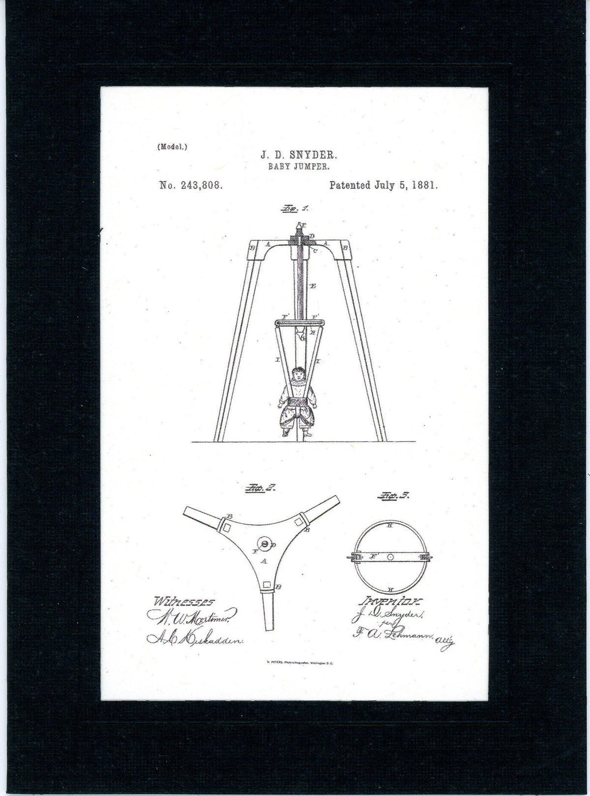 Baby patent cards