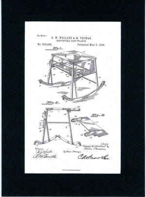 Baby patent cards