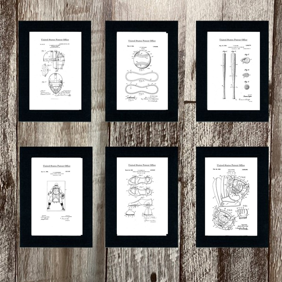 Baseball Patents patent card set