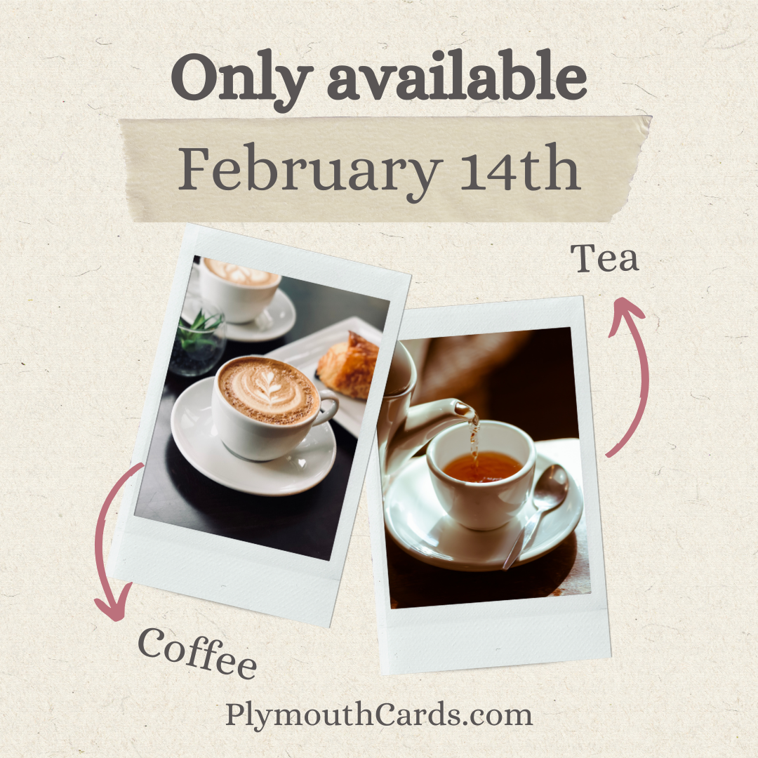 Coffee & Tea Mini Journal card kit - February 14th only