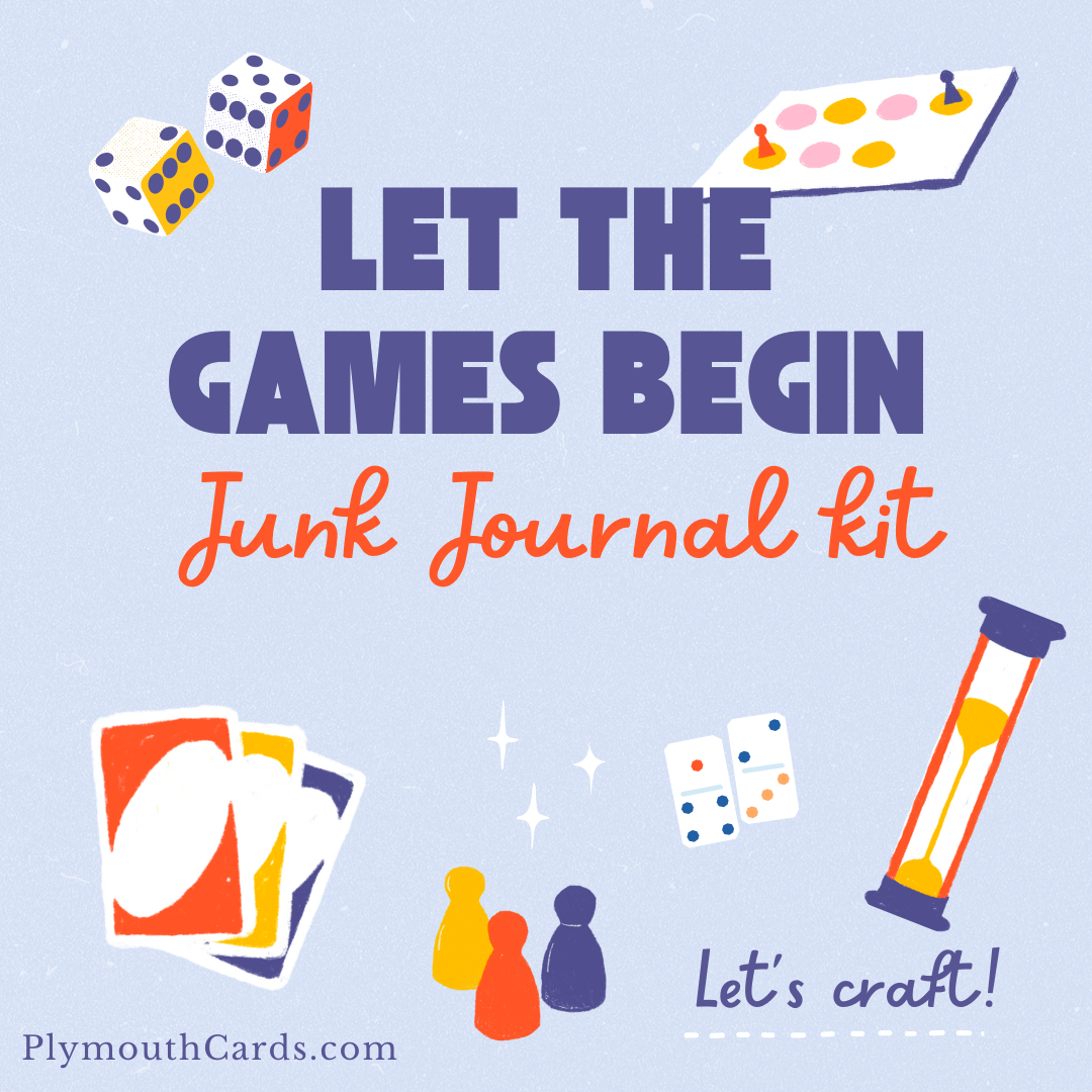Let the Games Begin Junk Journal Scrapbook kit - July 2025