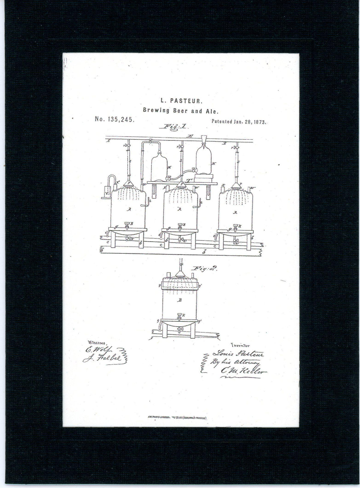 Beer Patents patent card set