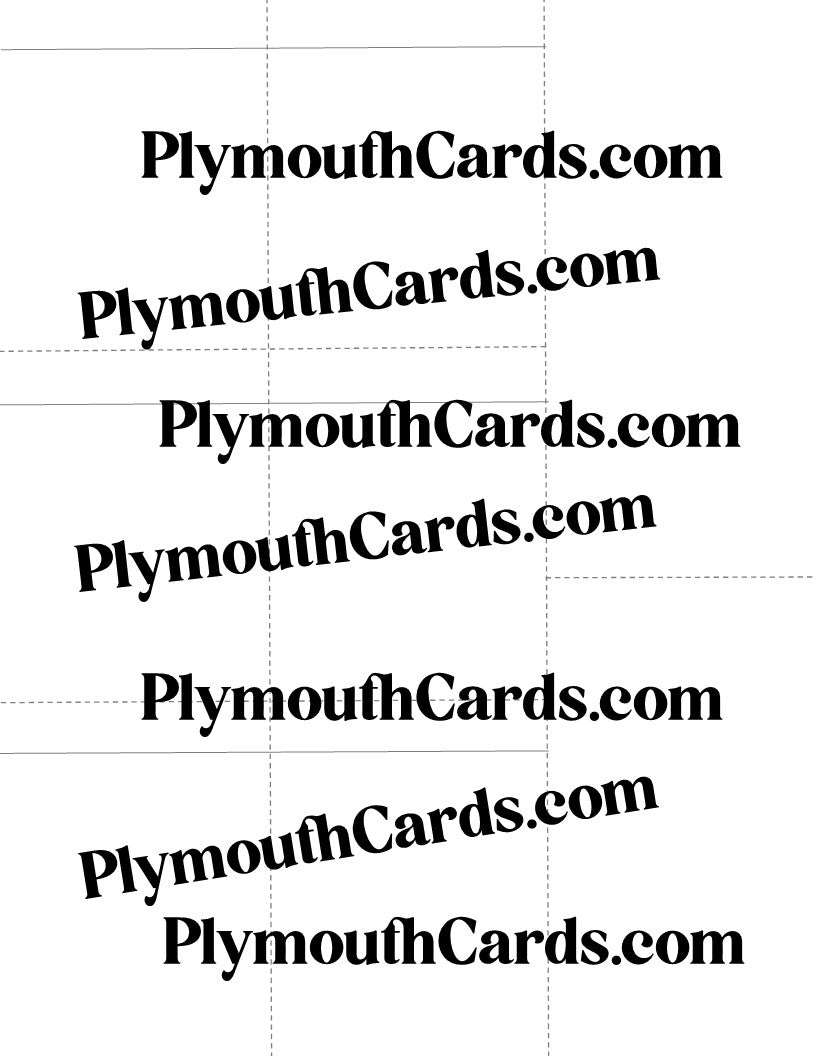 Cascade template - Digital file