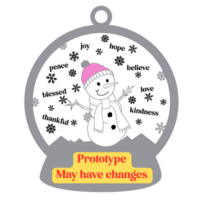 Clarence 2025 Snowman ornament - pre-order, will ship in late September