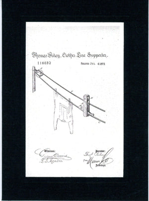 Laundry Patent cards
