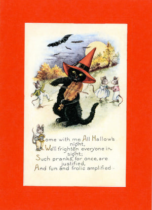 Halloween Greeting From the Past greeting cards