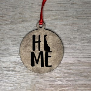 Home State Wooden Ornaments