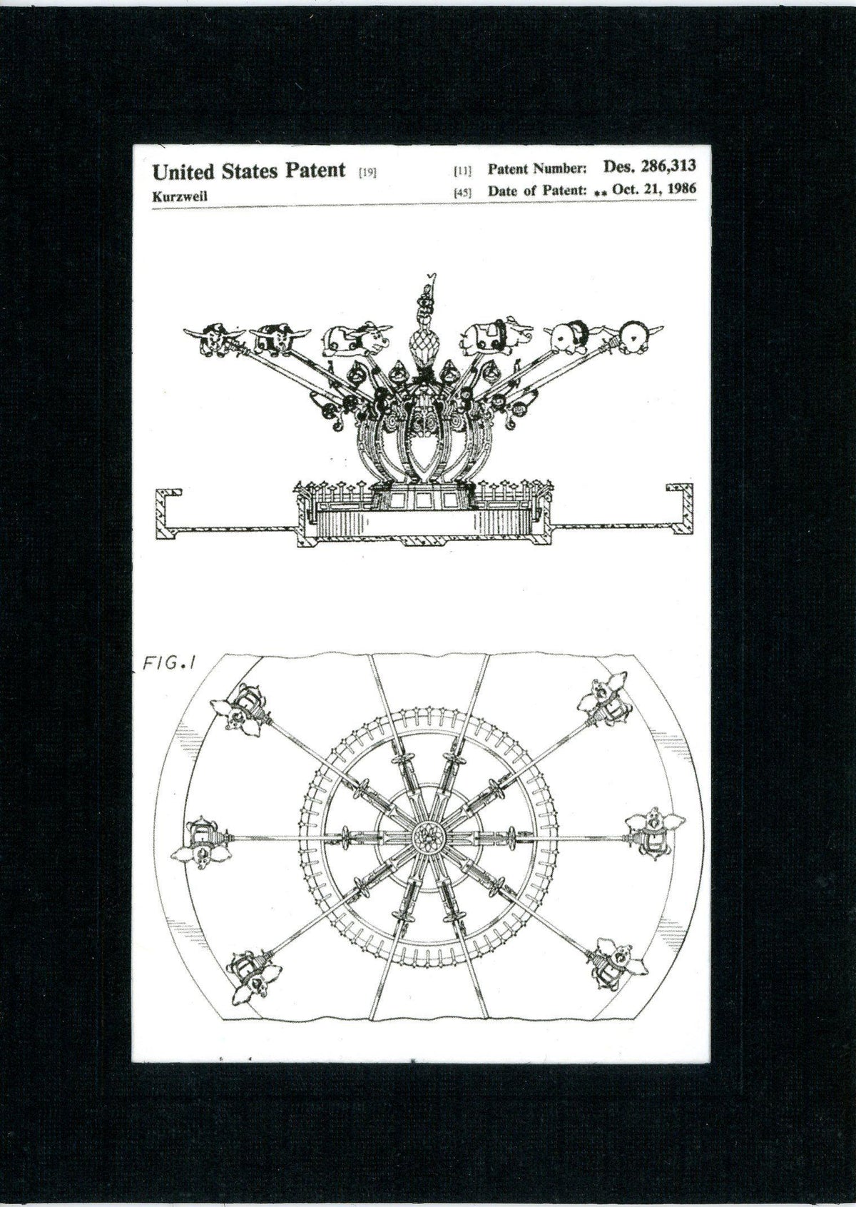 Disney patent cards