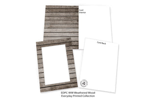 Insert Note Cards - 10 packs - Choose color-Photo note cards-Plymouth Cards