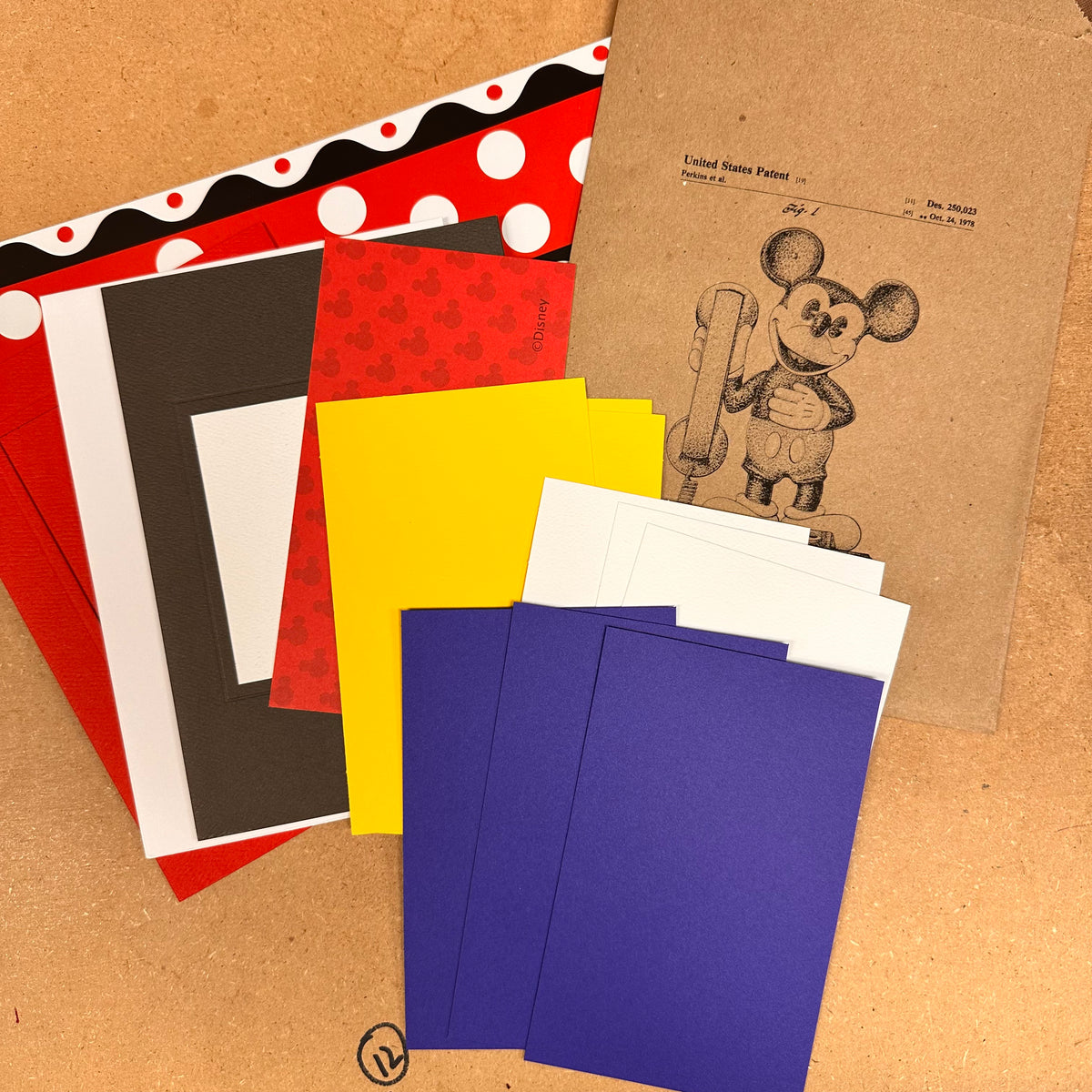 Disney Junk Journal card kit - August 2024