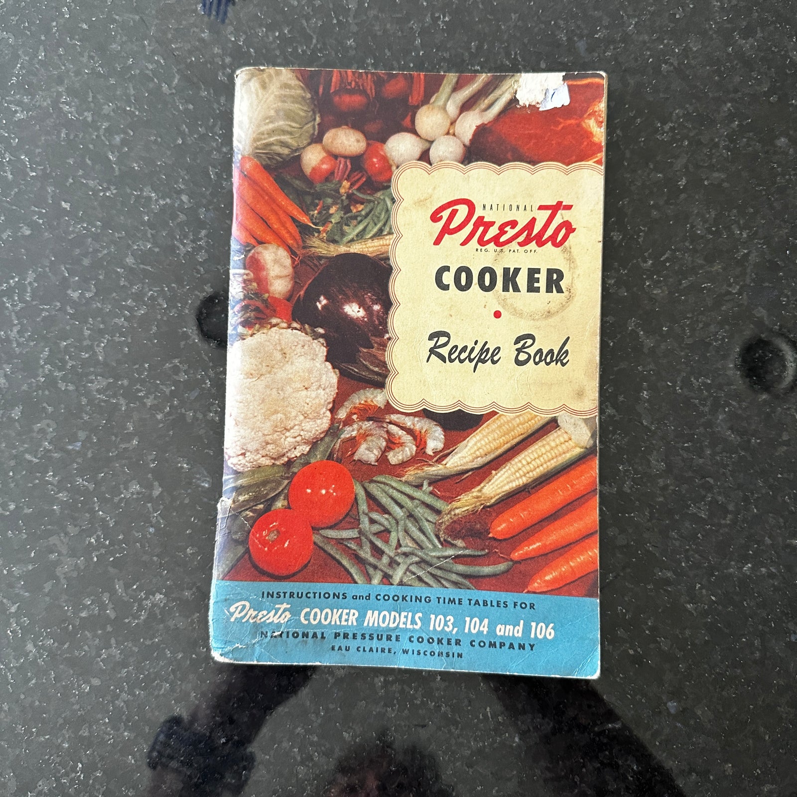 Presto cooker recipe book