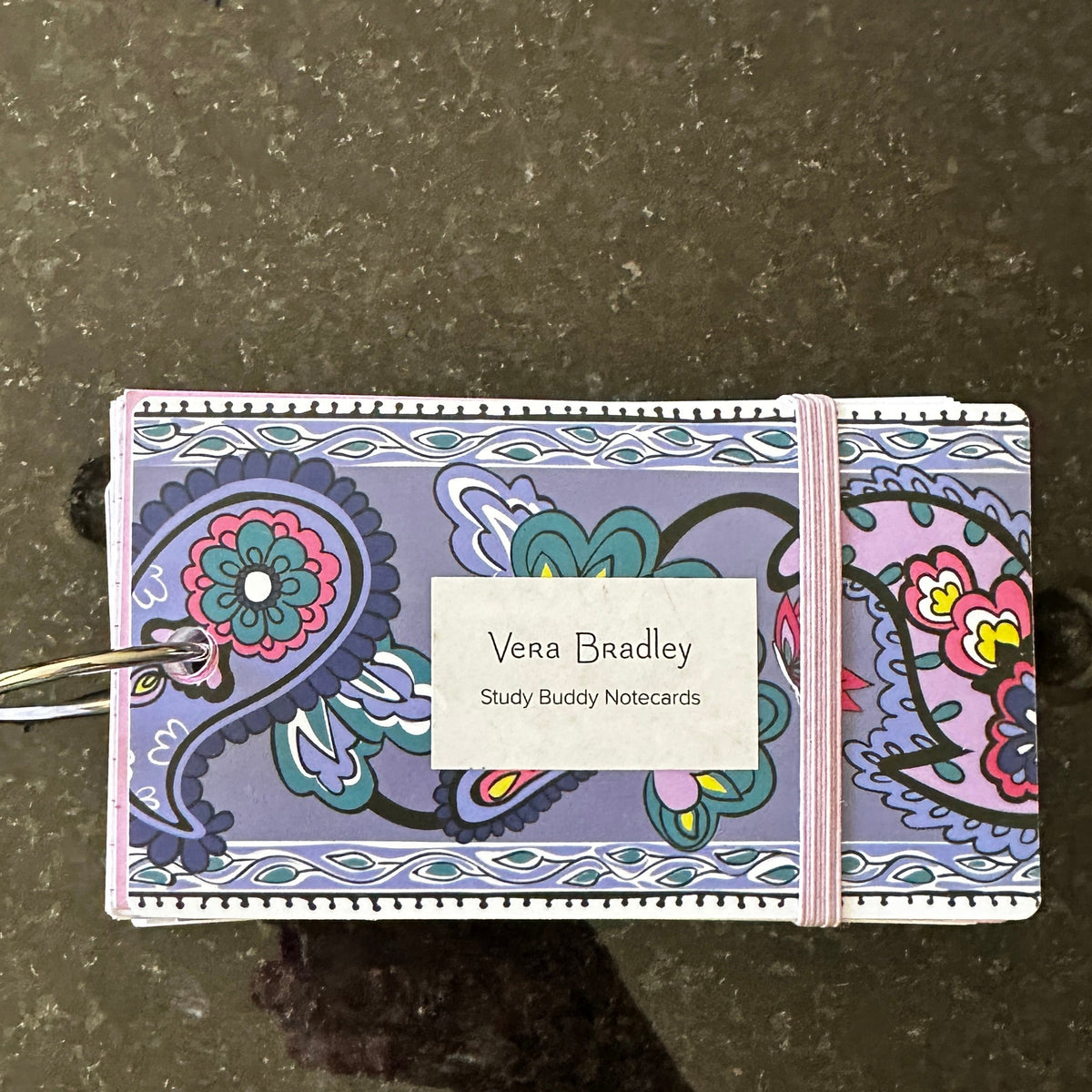 Vera Bradley study buddy note cards