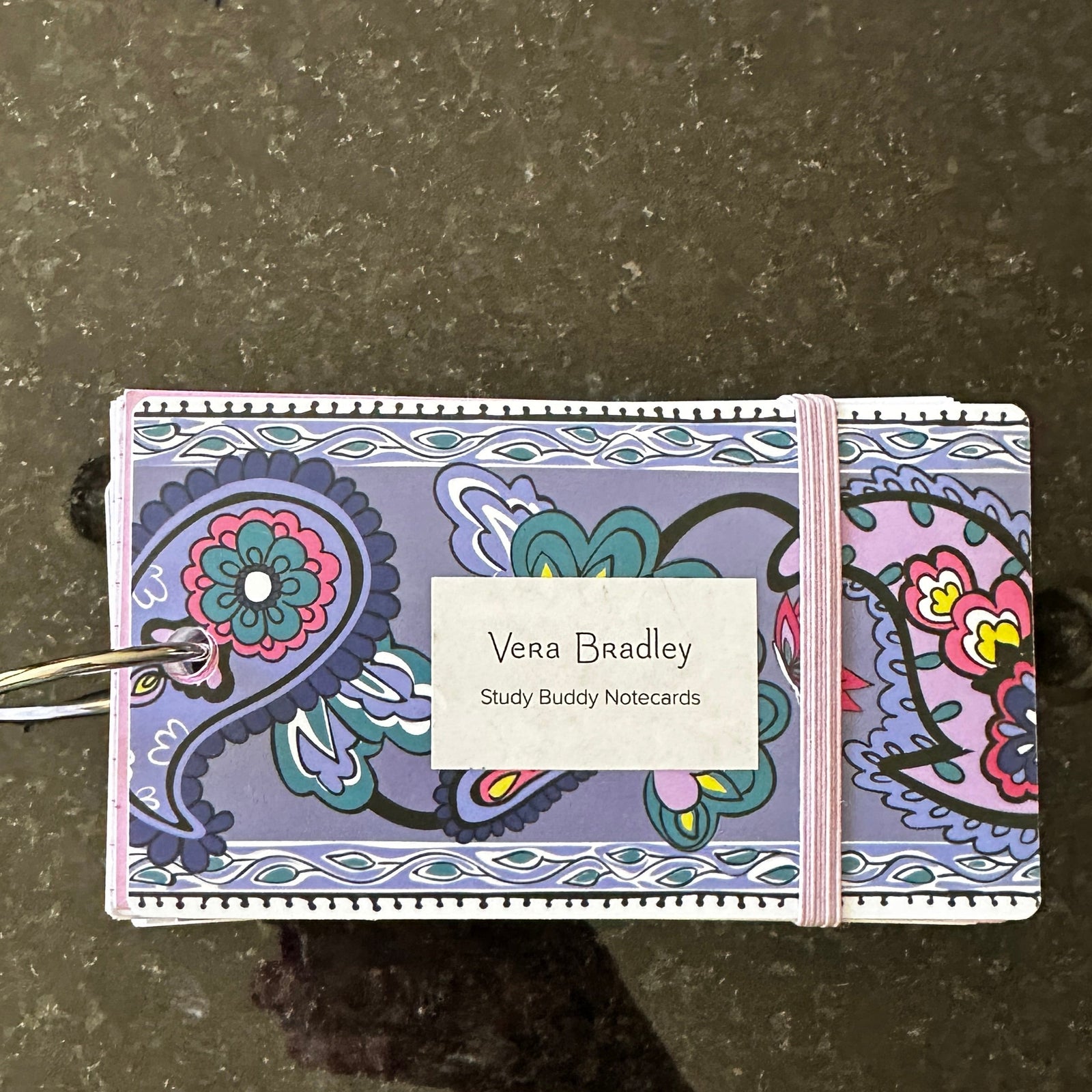 Vera Bradley study buddy note cards