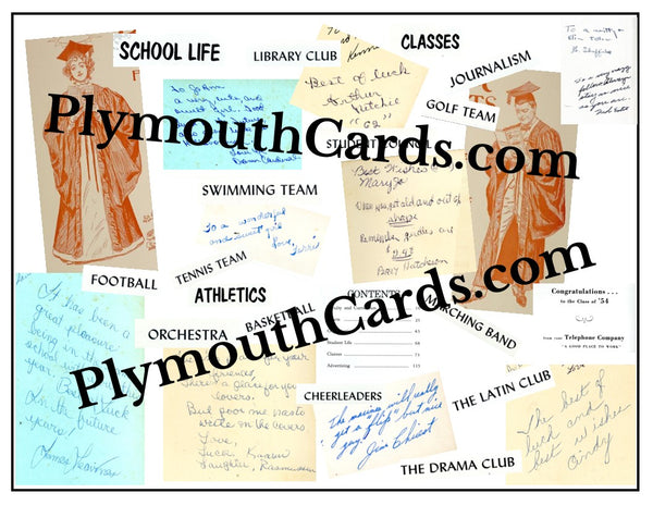 Graduation sheet - Digital file - Plymouth Cards