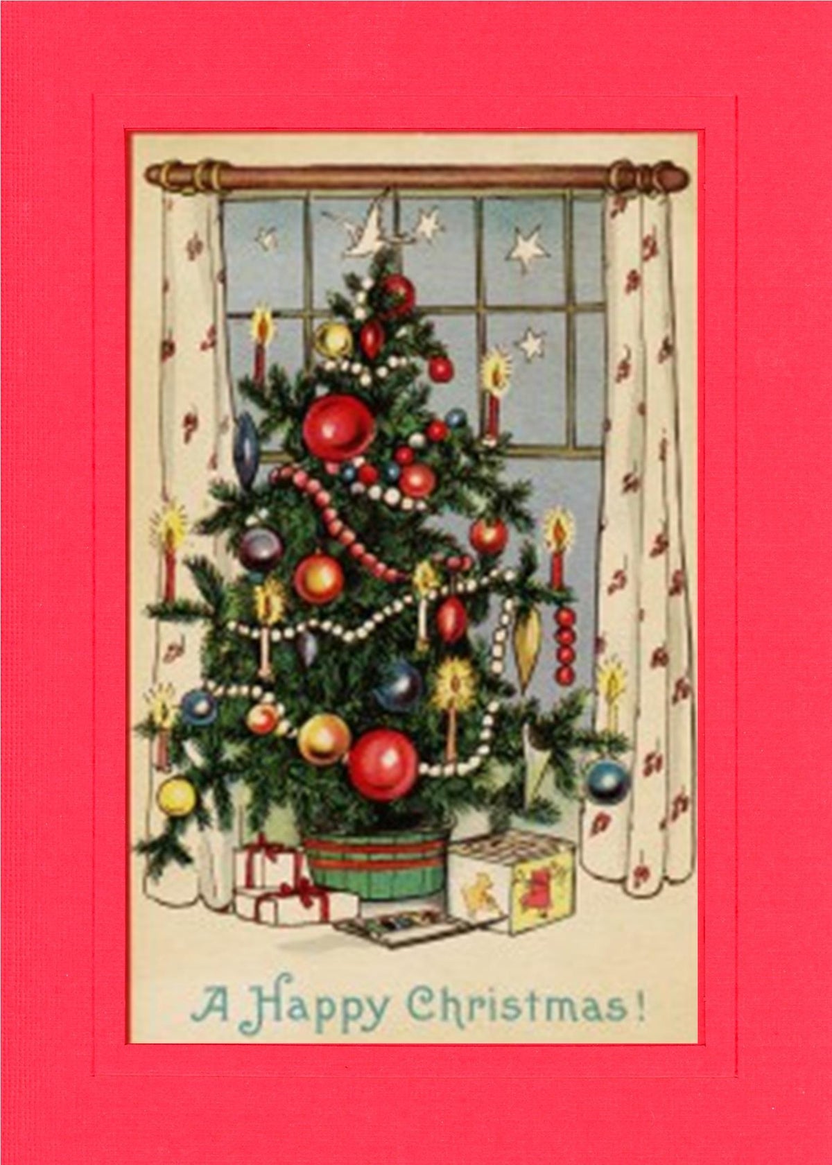 Christmas Greeting From the Past greeting cards
